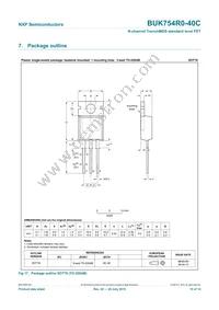 BUK754R0-40C Datasheet Page 11