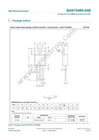 BUK754R0-55B Datasheet Page 11