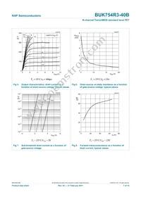 BUK754R3-40B Datasheet Page 8