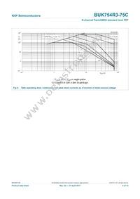 BUK754R3-75C Datasheet Page 5