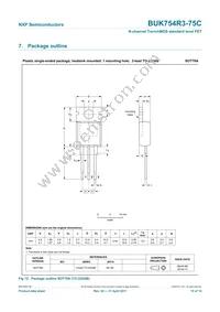 BUK754R3-75C Datasheet Page 10