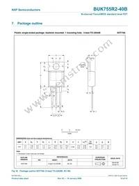 BUK755R2-40B Datasheet Page 11