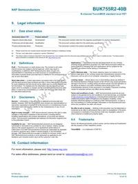 BUK755R2-40B Datasheet Page 13