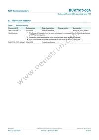 BUK7575-55A Datasheet Page 11
