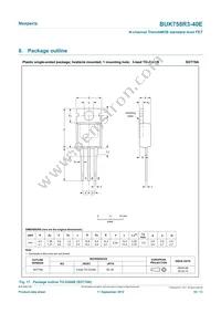 BUK758R3-40E Datasheet Page 10