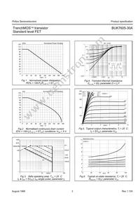 BUK7605-30A Datasheet Page 3