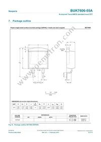 BUK7606-55A Datasheet Page 9