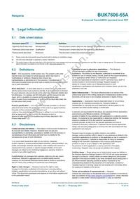 BUK7606-55A Datasheet Page 11