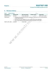 BUK7607-30B Datasheet Page 11