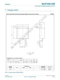 BUK7608-40B Datasheet Page 9