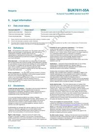 BUK7611-55A Datasheet Page 11