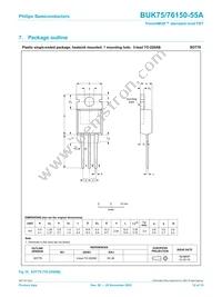 BUK76150-55A Datasheet Page 10