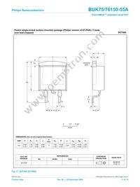 BUK76150-55A Datasheet Page 11