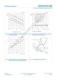 BUK761R3-30E Datasheet Page 9