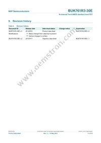 BUK761R3-30E Datasheet Page 12