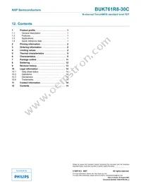 BUK761R8-30C Datasheet Page 16