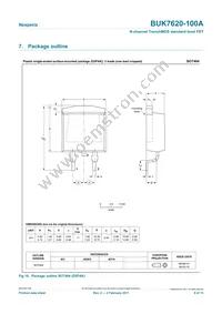 BUK7620-100A Datasheet Page 9