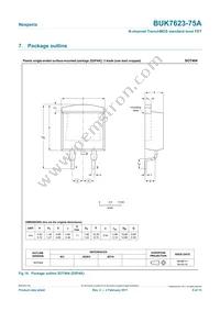 BUK7623-75A Datasheet Page 9