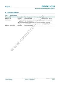 BUK7623-75A Datasheet Page 10