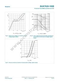 BUK7626-100B Datasheet Page 8