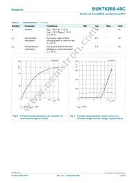 BUK762R0-40C Datasheet Page 7