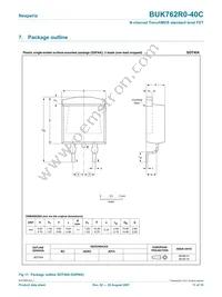 BUK762R0-40C Datasheet Page 11