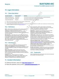 BUK762R0-40C Datasheet Page 14