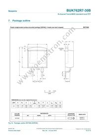 BUK762R7-30B Datasheet Page 10