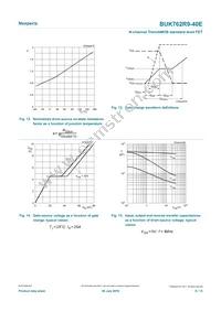 BUK762R9-40E Datasheet Page 8