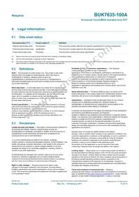 BUK7635-100A Datasheet Page 11