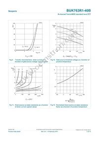 BUK763R1-40B Datasheet Page 7