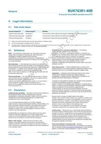 BUK763R1-40B Datasheet Page 11