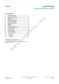 BUK763R8-80E Datasheet Page 13