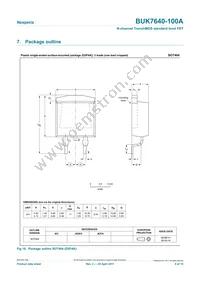 BUK7640-100A Datasheet Page 8