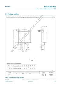 BUK764R0-40E Datasheet Page 10