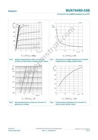 BUK764R0-55B Datasheet Page 7