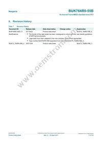 BUK764R0-55B Datasheet Page 11