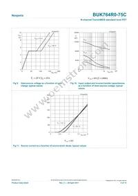 BUK764R0-75C Datasheet Page 8