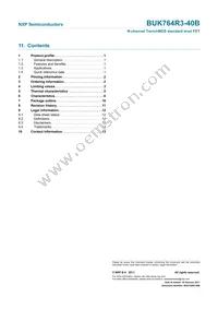 BUK764R3-40B Datasheet Page 15