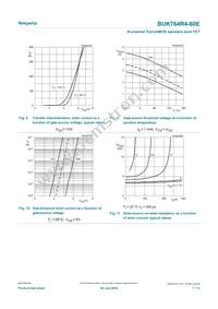 BUK764R4-60E Datasheet Page 7