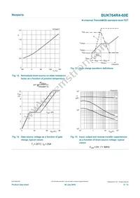 BUK764R4-60E Datasheet Page 8