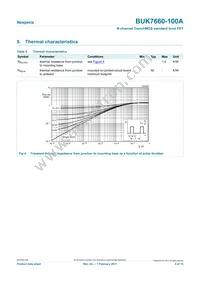 BUK7660-100A Datasheet Page 4