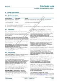 BUK7660-100A Datasheet Page 11