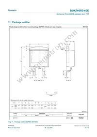 BUK766R0-60E Datasheet Page 10