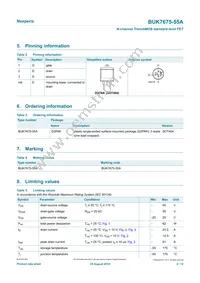 BUK7675-55A Datasheet Page 2