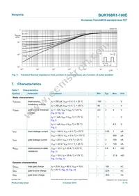 BUK768R1-100E Datasheet Page 5