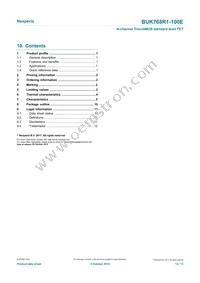 BUK768R1-100E Datasheet Page 13