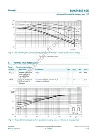 BUK768R3-60E Datasheet Page 4