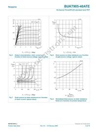 BUK7905-40ATE Datasheet Page 8