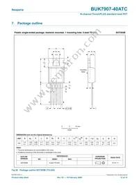 BUK7907-40ATC Datasheet Page 12